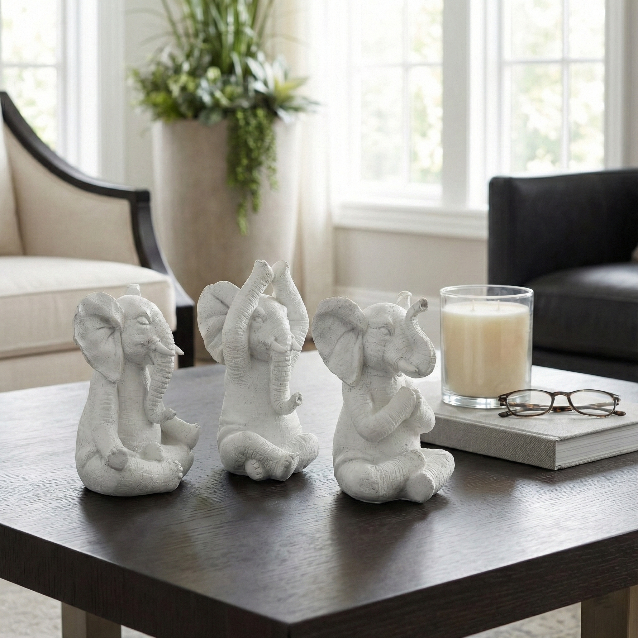 Zélie Elephant Figurines