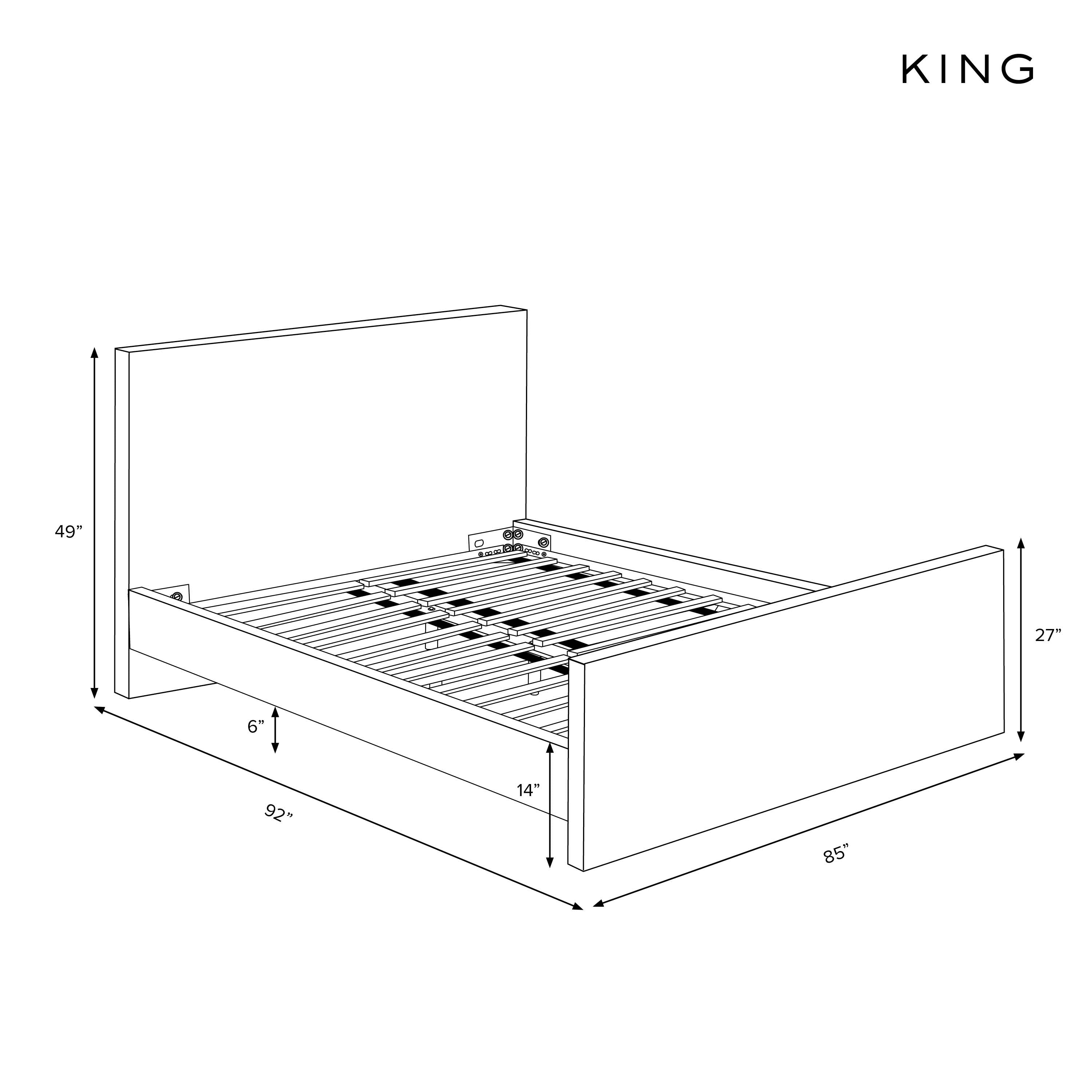 #compatible mattress size_King