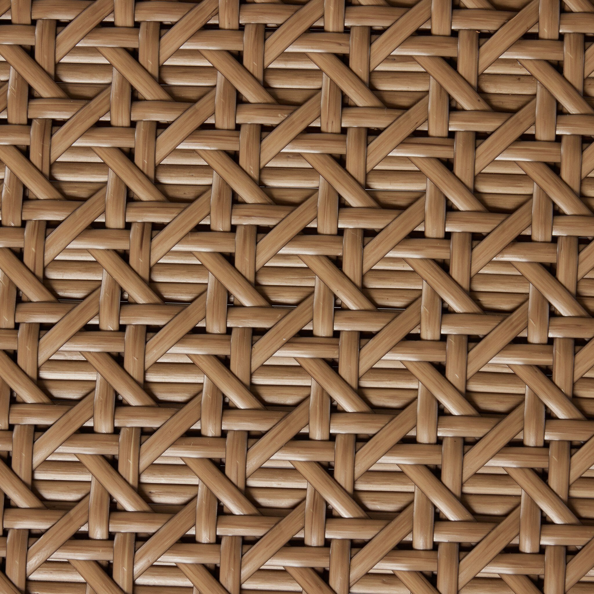 Close-up of a woven brown pattern