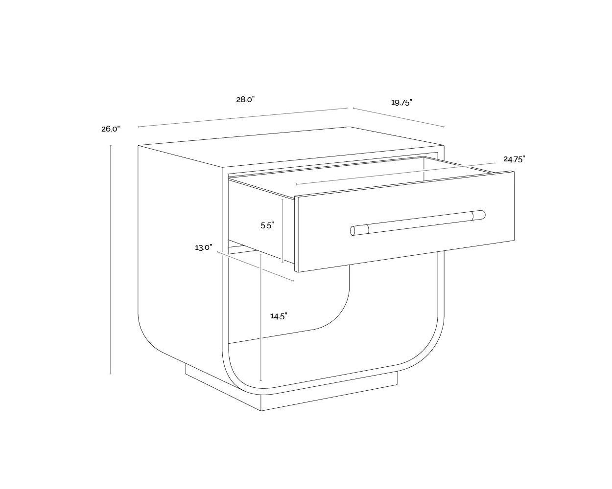 Tarrant Nightstand