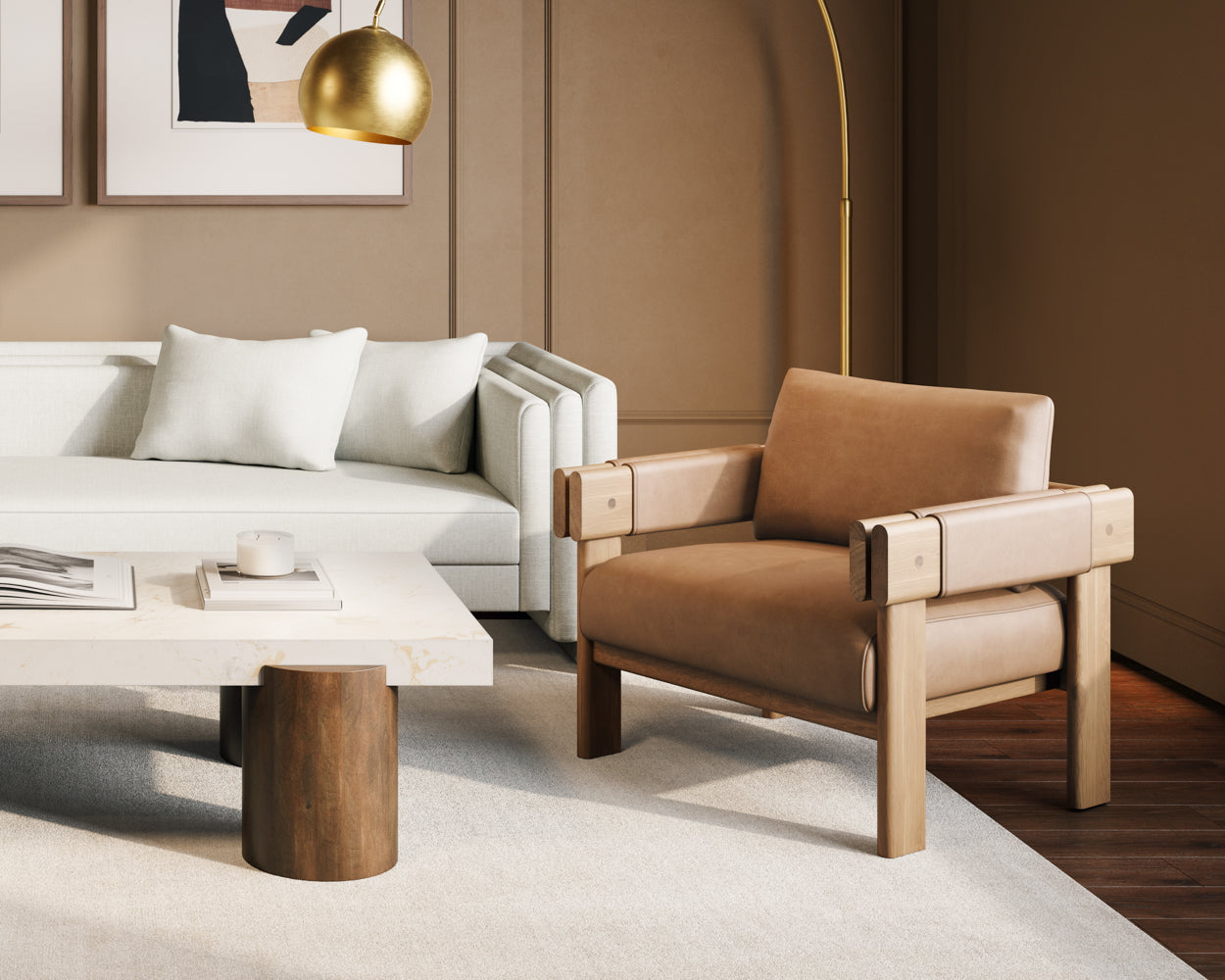 Parsons Lounge Chair