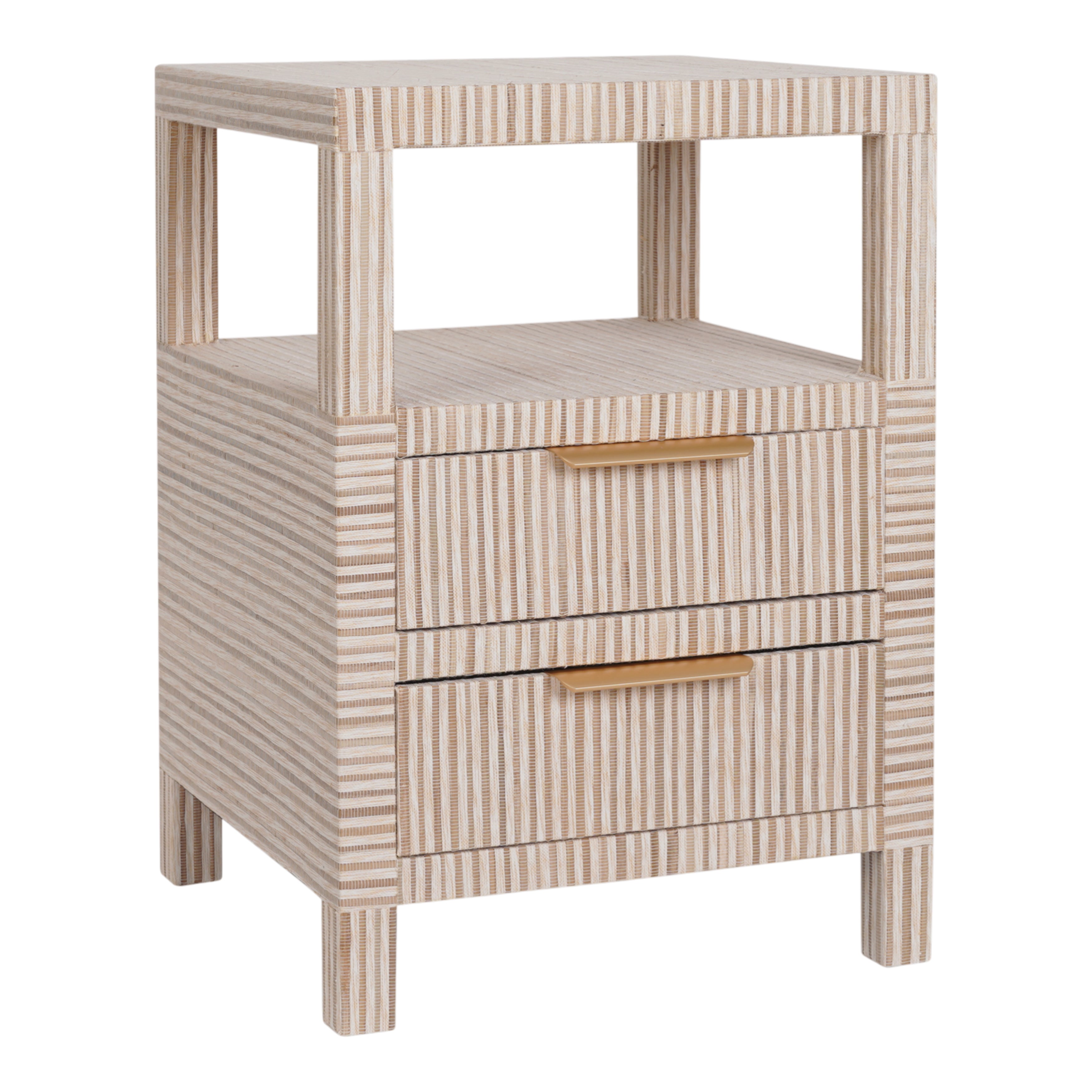 Sunniva Two-Drawer Side Table