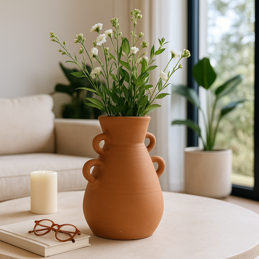 Nerina Terracotta Vase