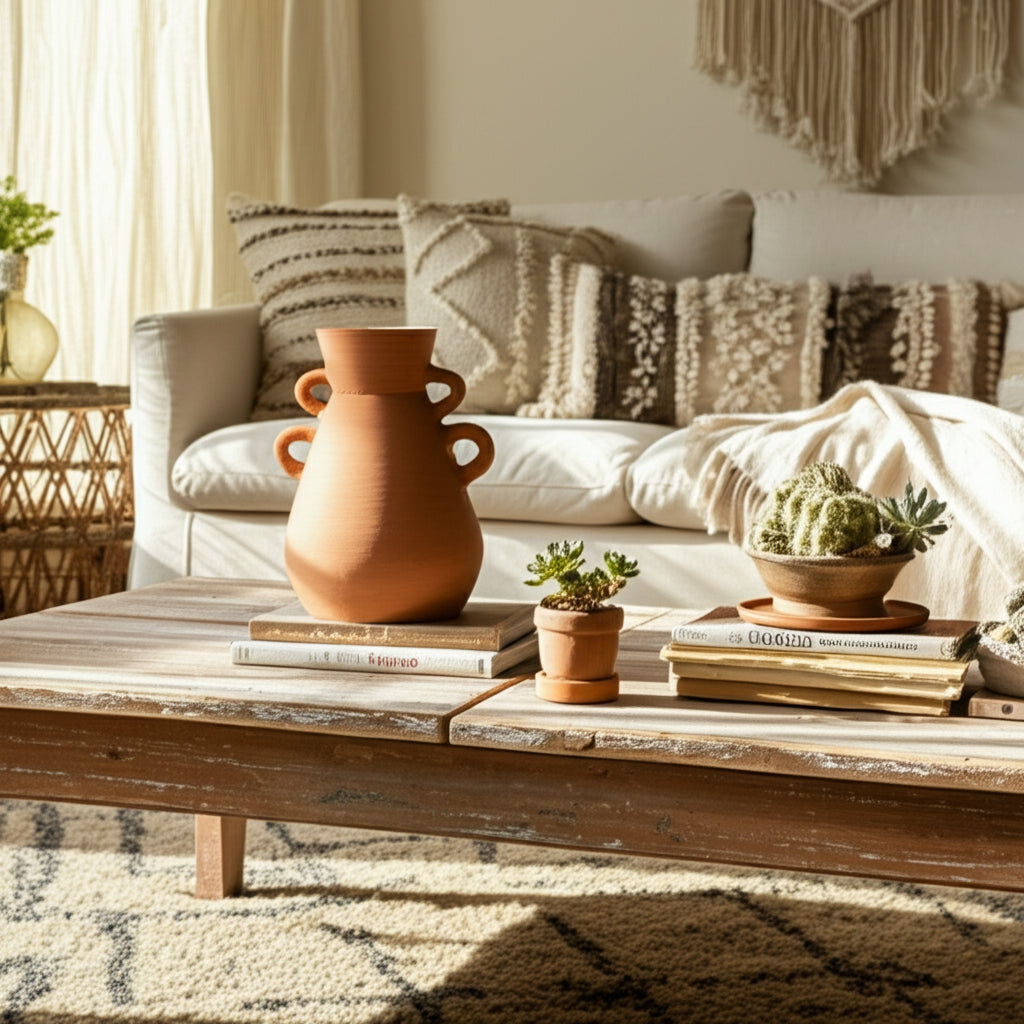 Nerina Terracotta Vase
