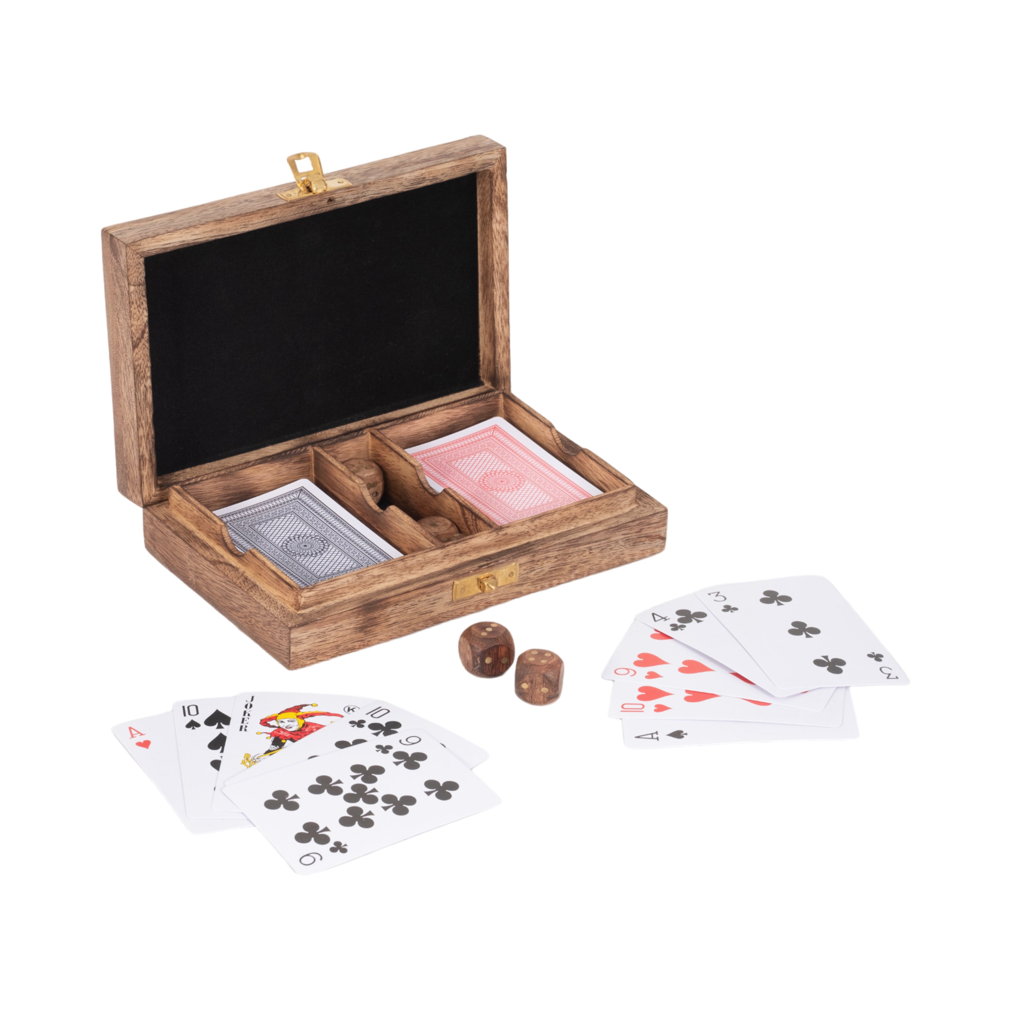 Evadne Cards and Dice Box