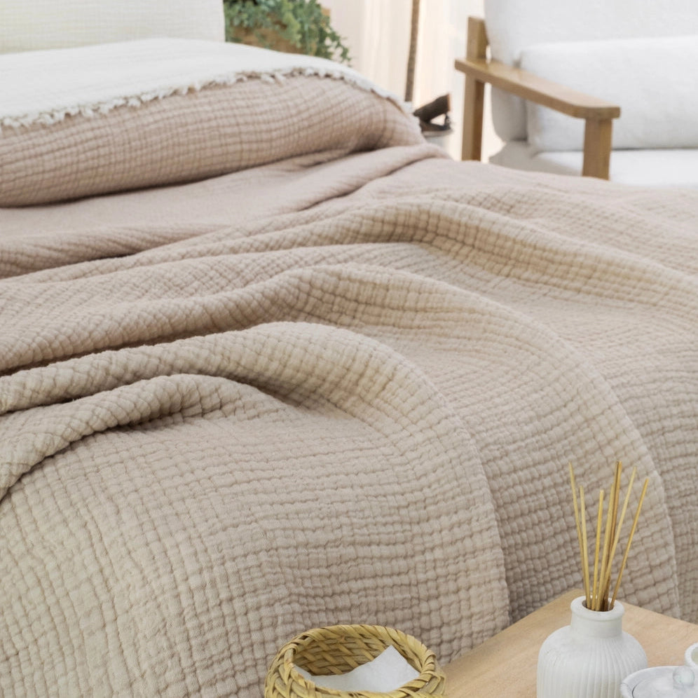6 Layer Organic GOTS Certified Muslin Quilt