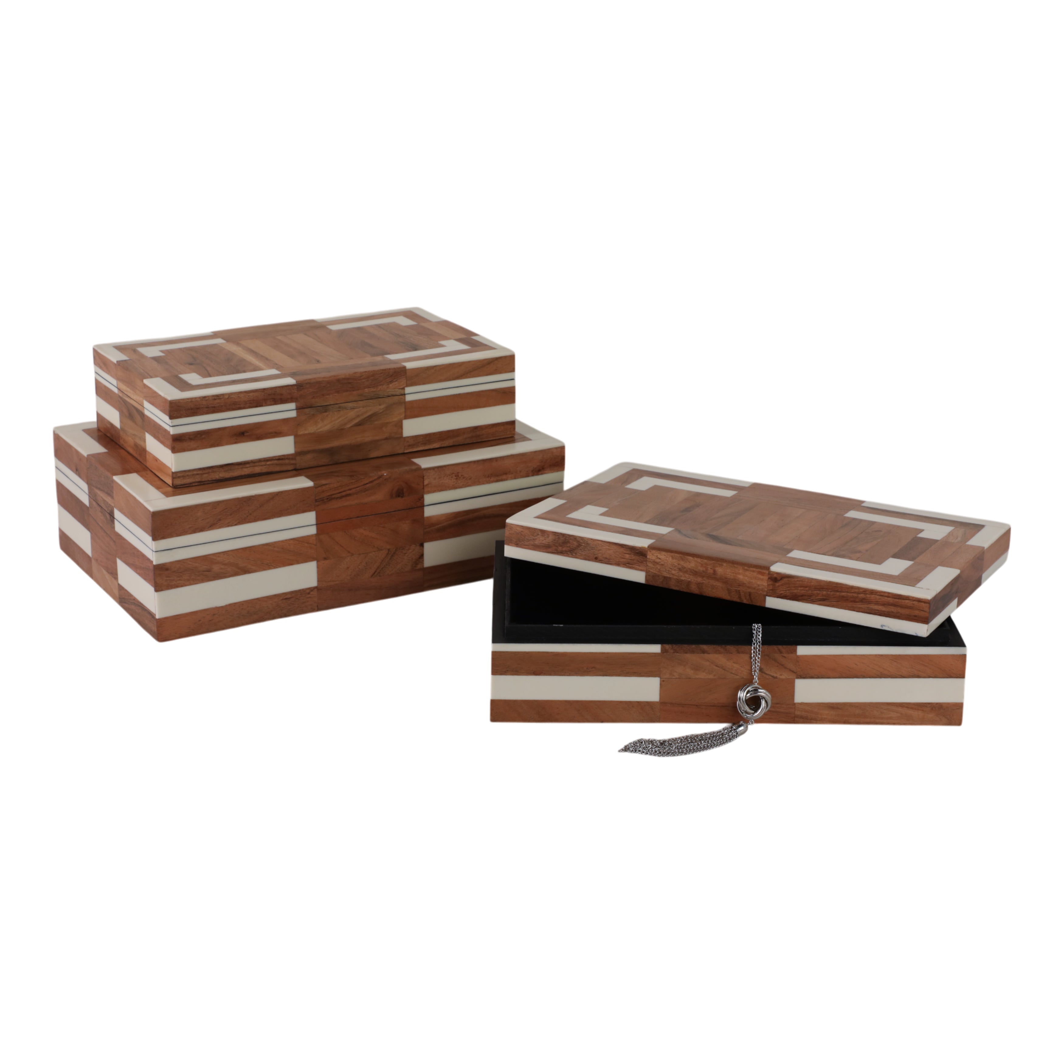 Tawny Wood Inlay Box Set