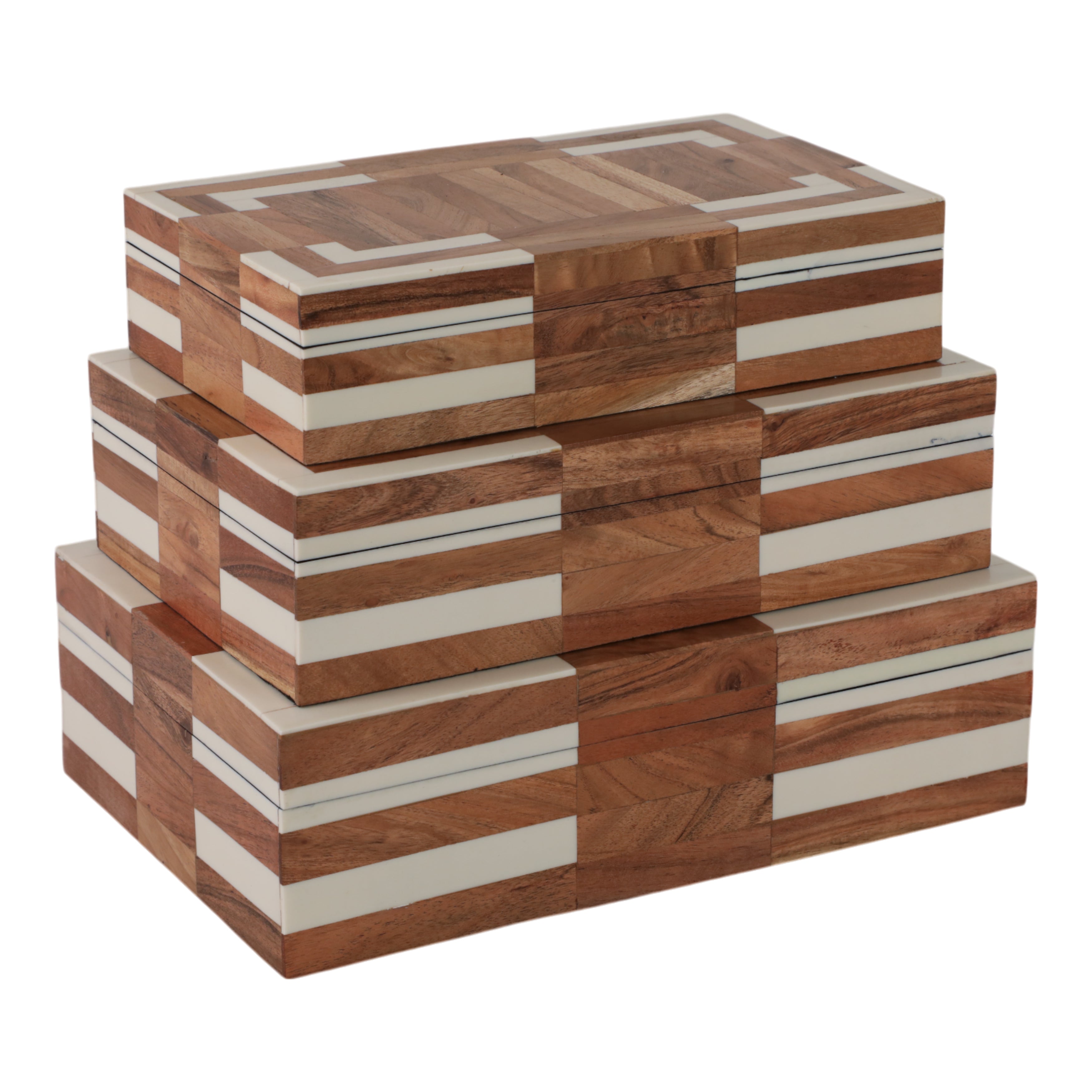 Tawny Wood Inlay Box Set