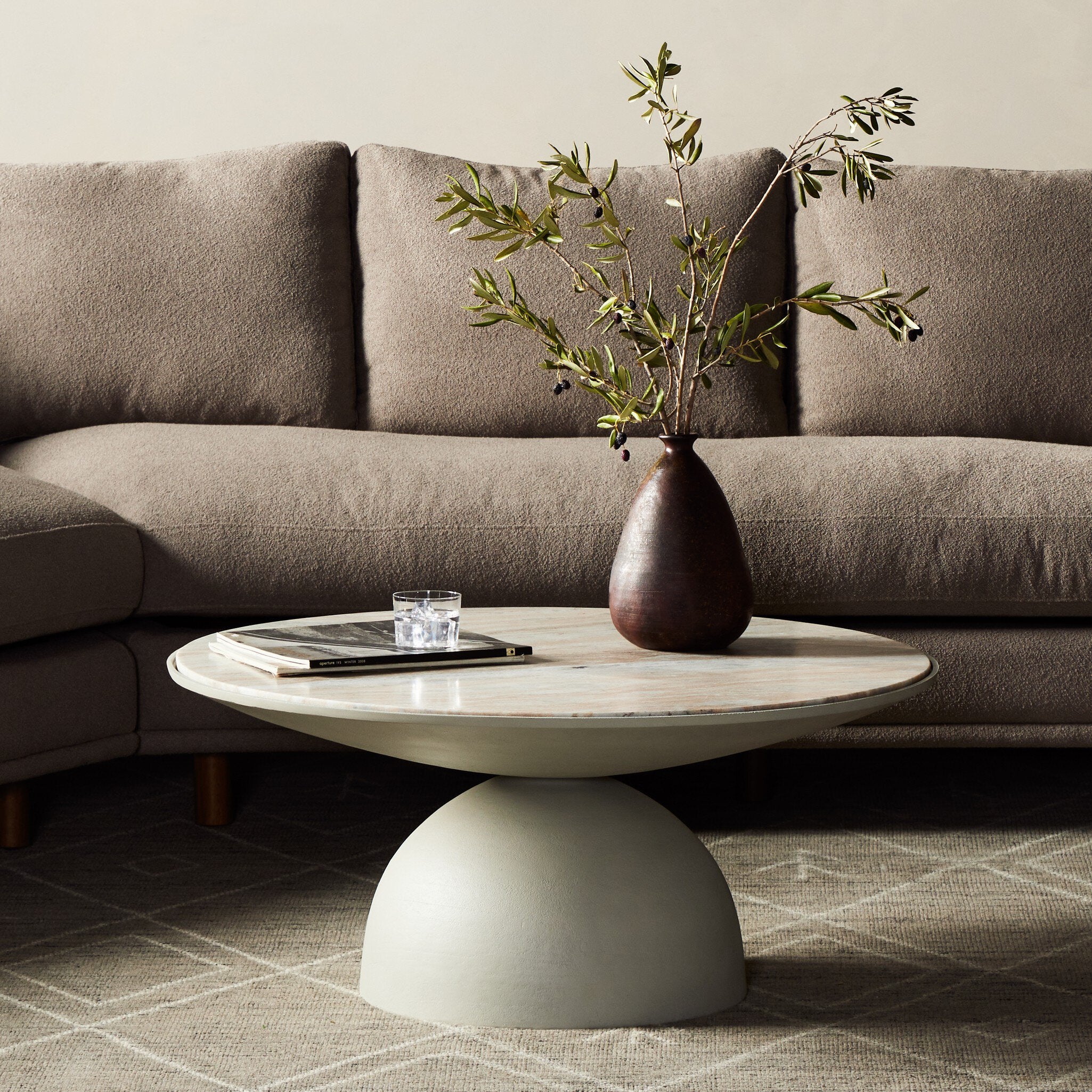 #color_Creamy Taupe Marble