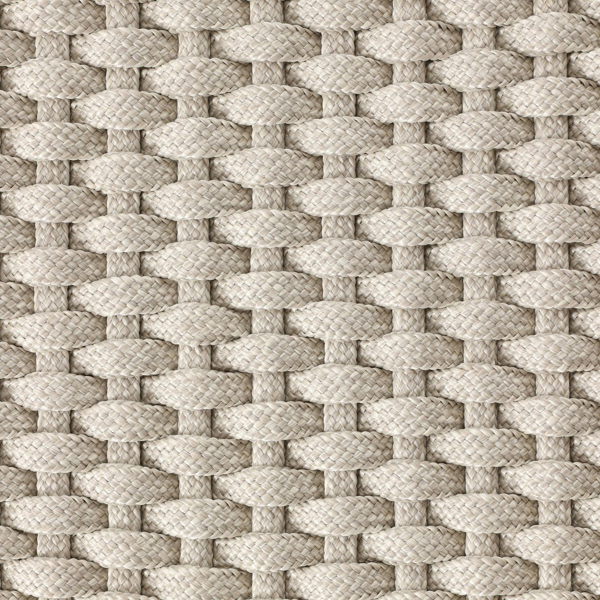 Close-up of a woven beige pattern