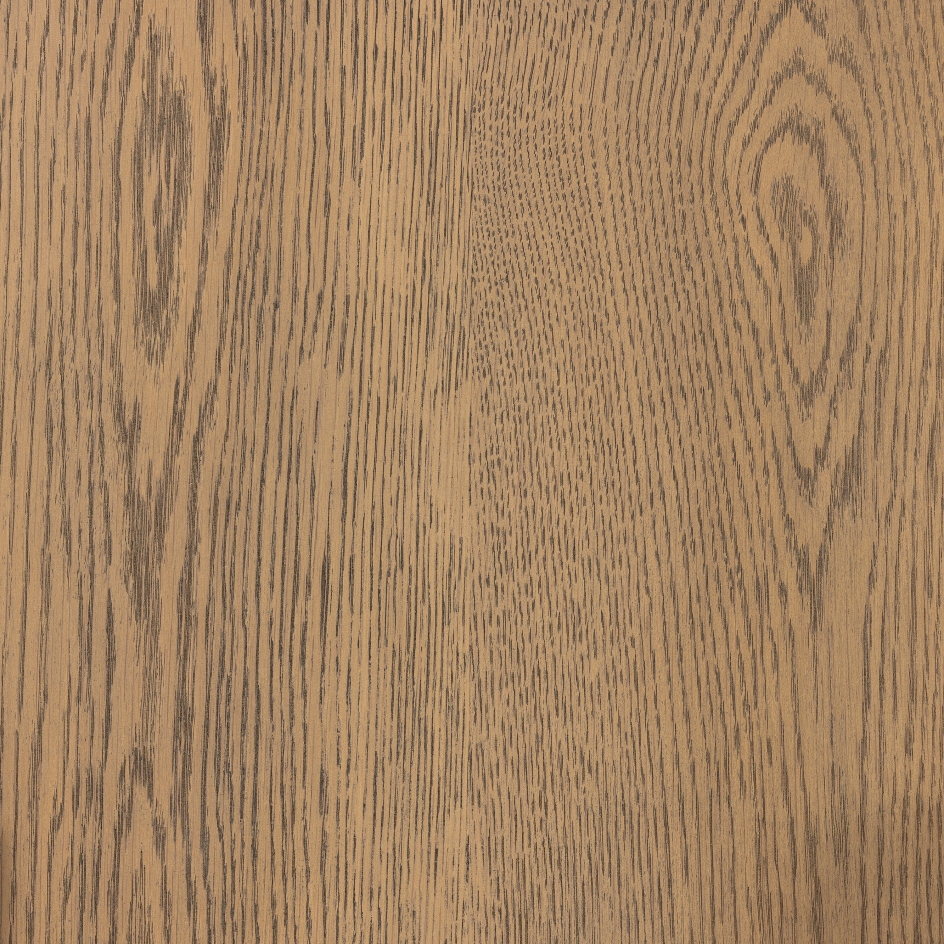 Wooden dresser with six drawers on a white background