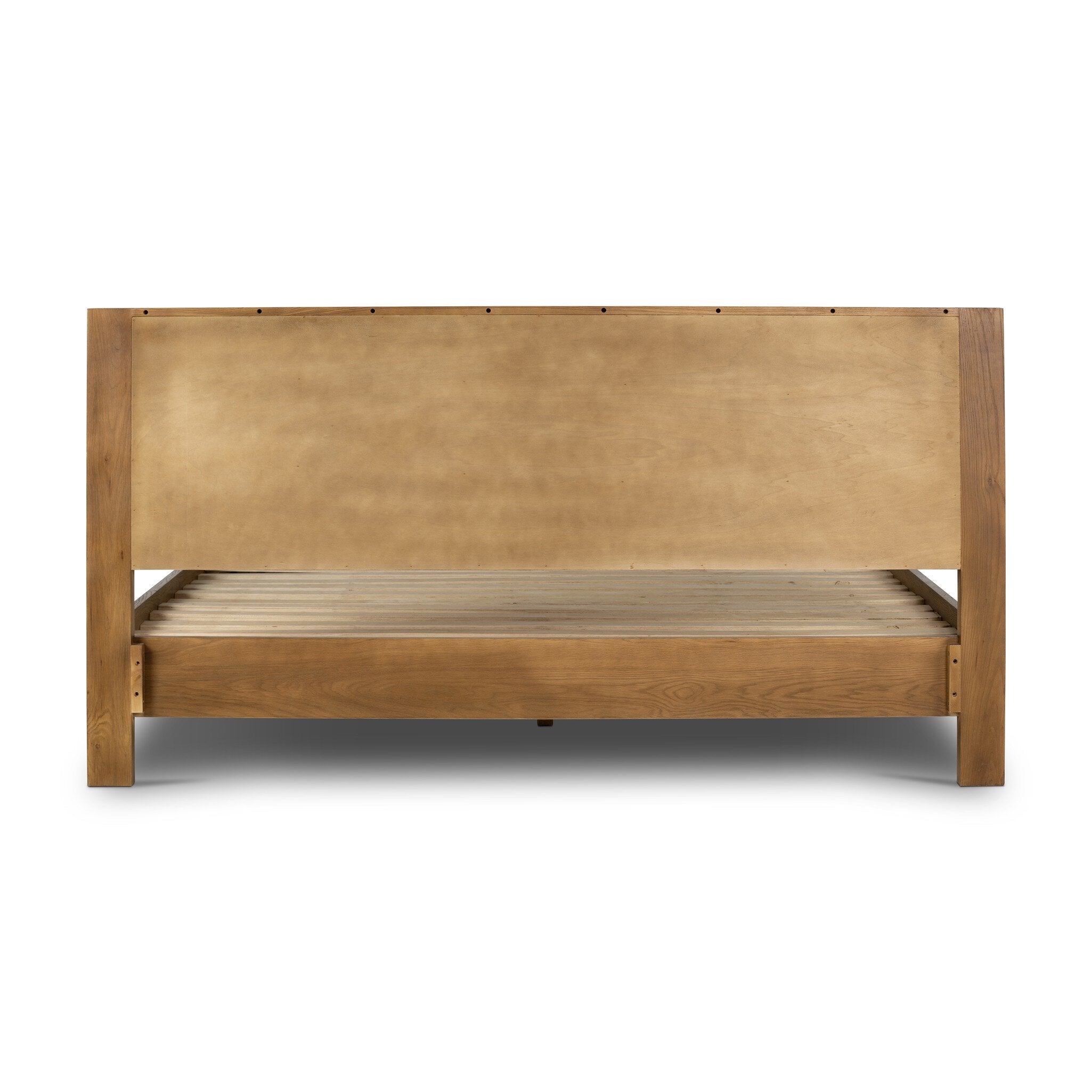 Wooden bed frame
