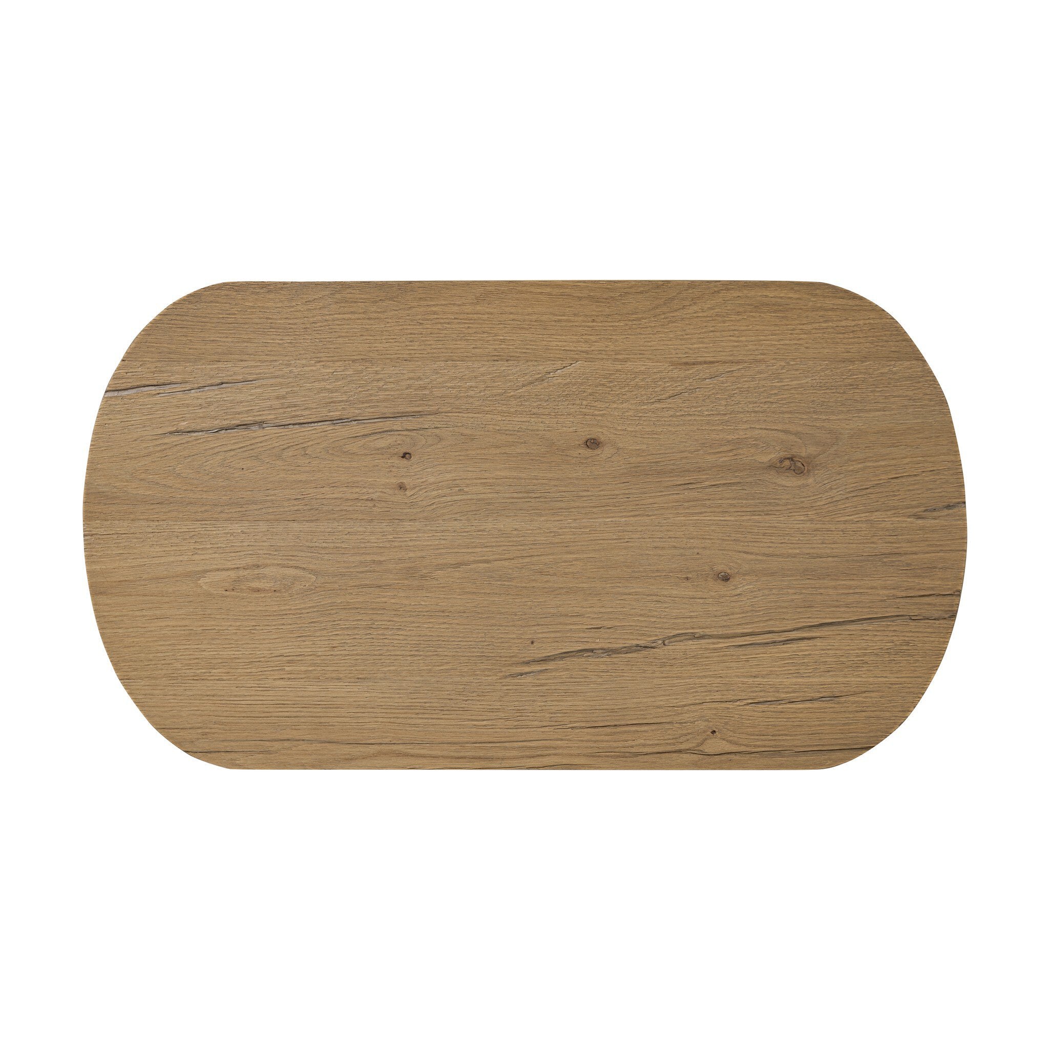 Wooden board on a white background