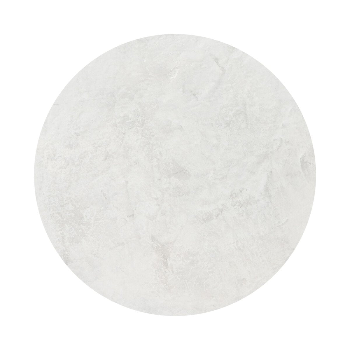 White marble side table with a unique design