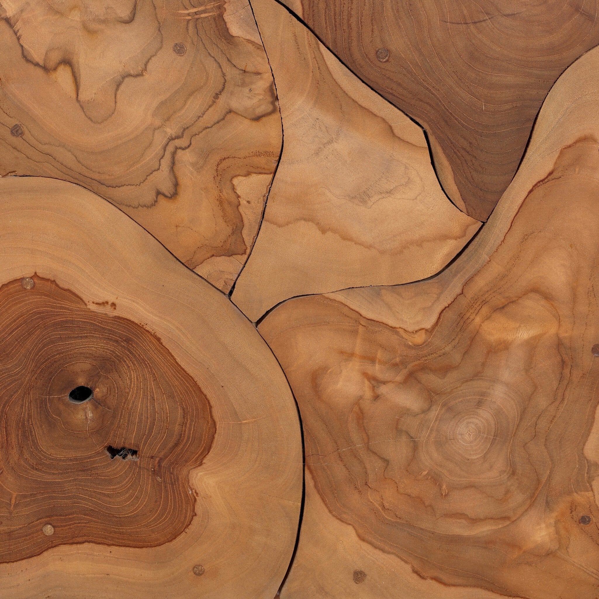 Close-up of a wooden surface with visible grain and texture