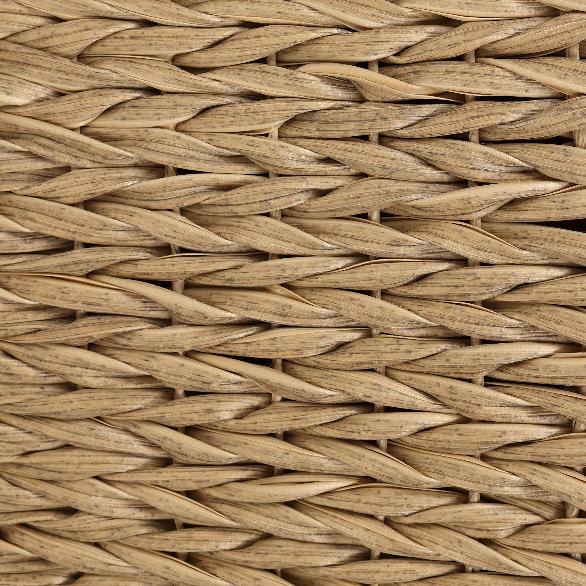 Close-up of a woven wicker pattern