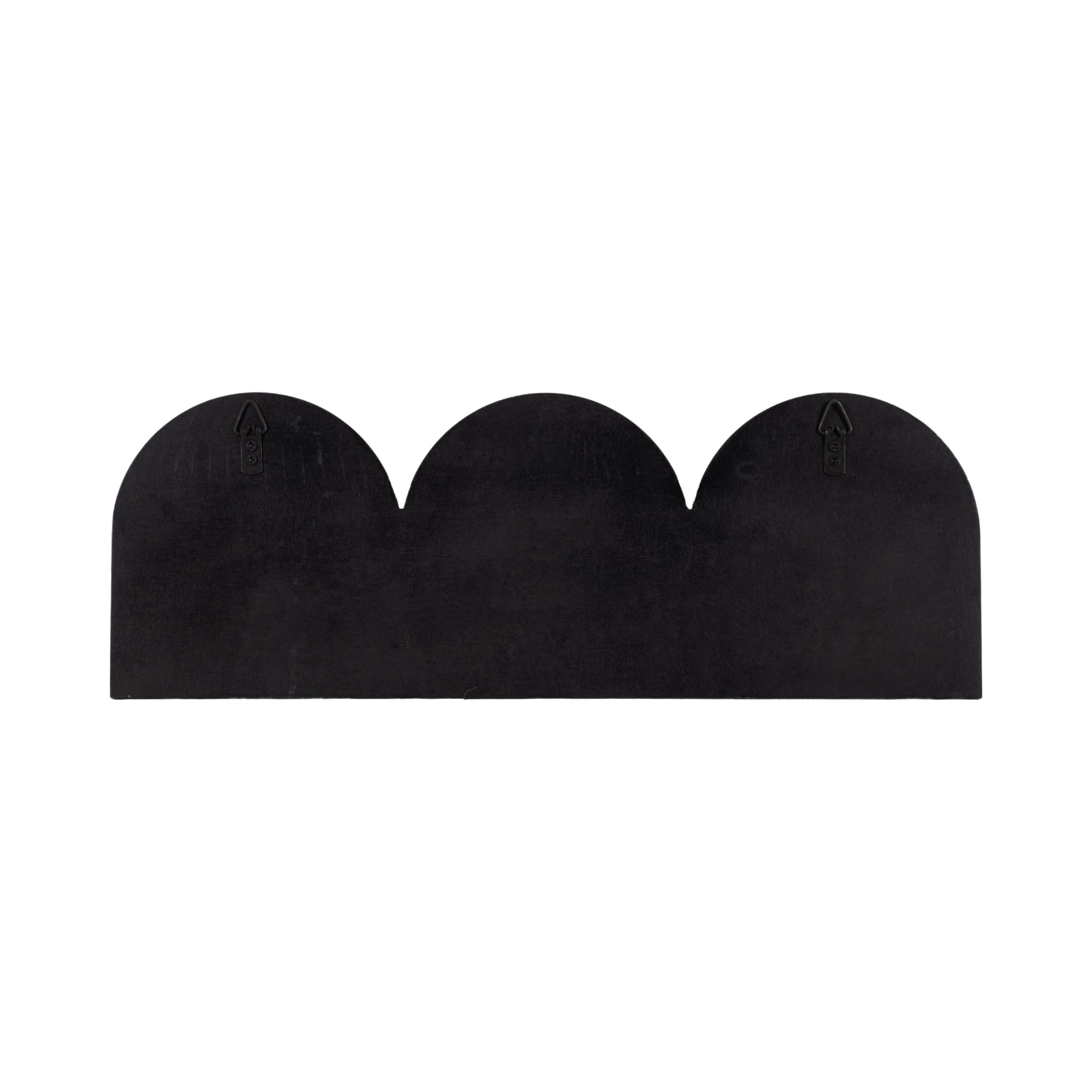 Black rubber duck with a unique design on a white background