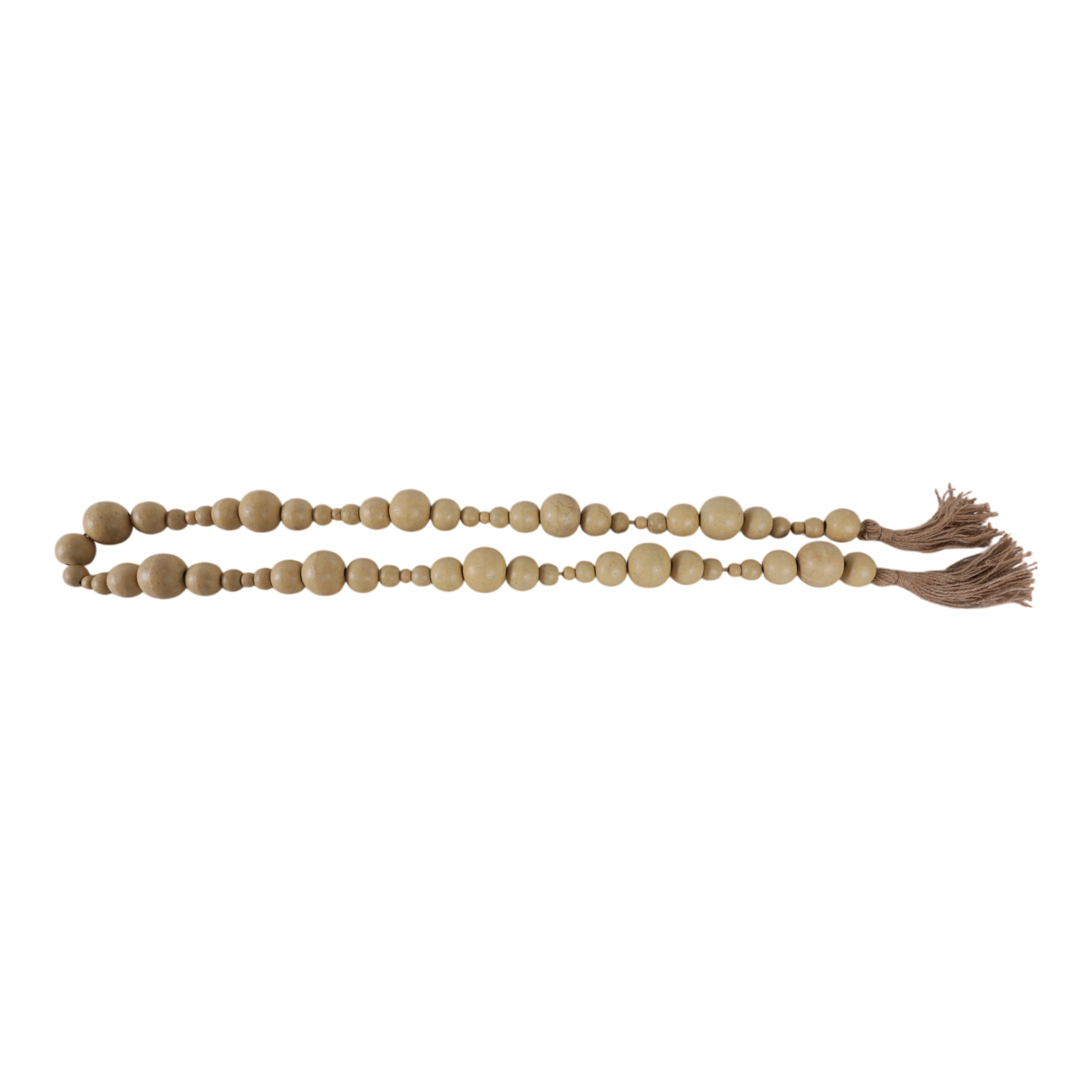 Lucan Wood Bead Garland