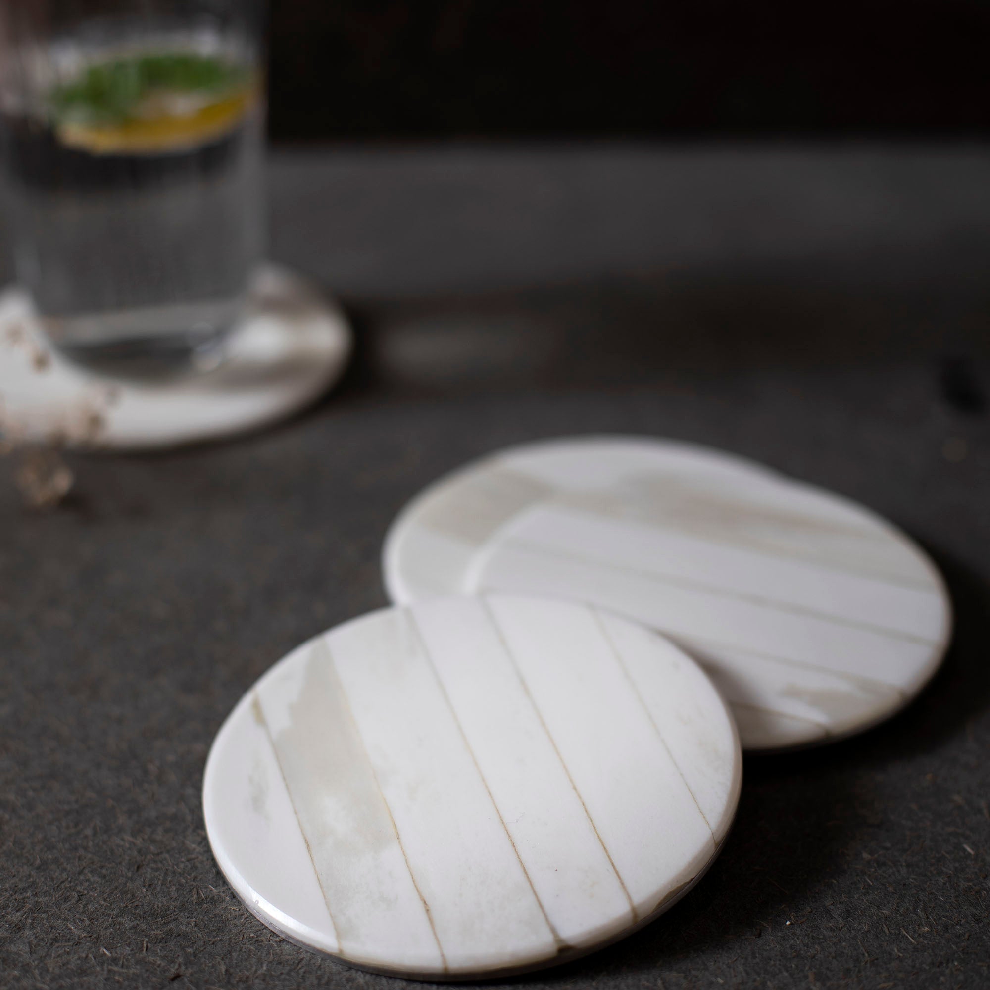 Blanco Coasters - Set of 4