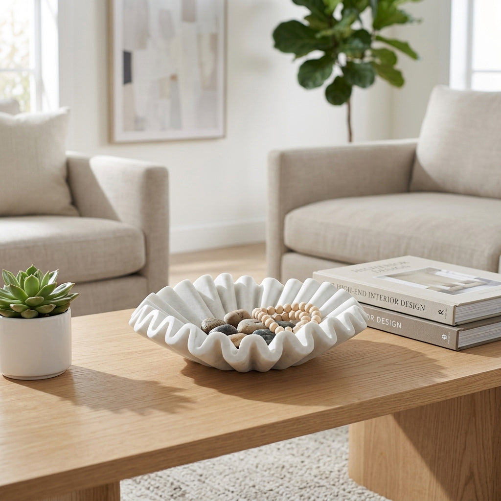 Astra Ruffled Bowl