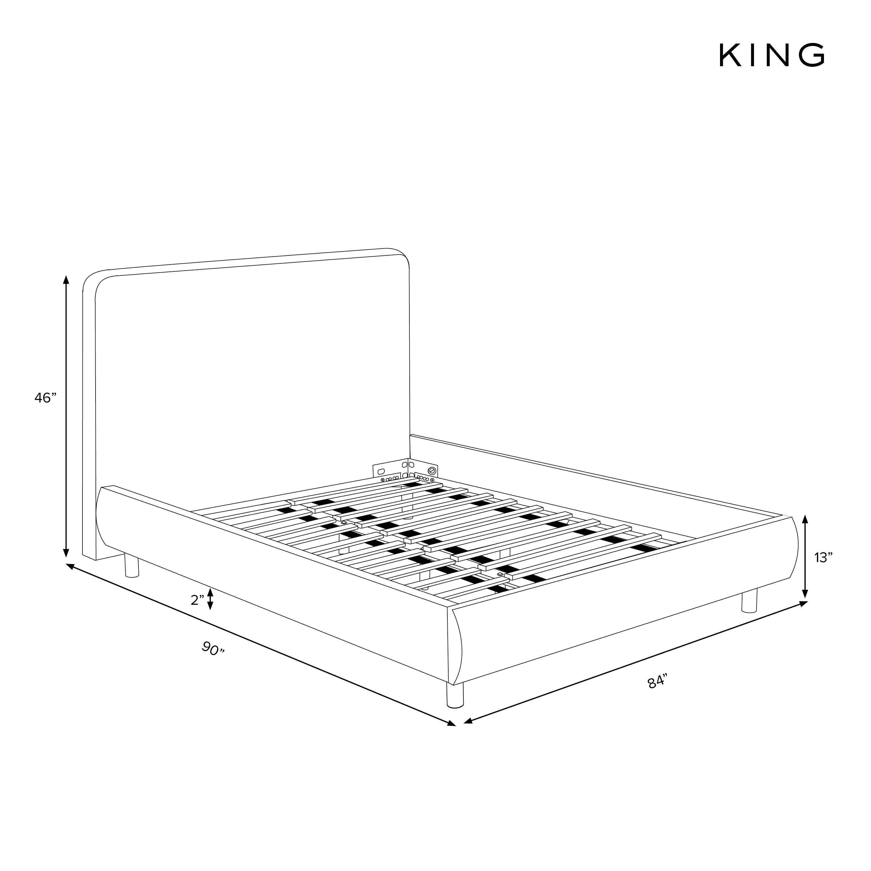 #compatible mattress size_king