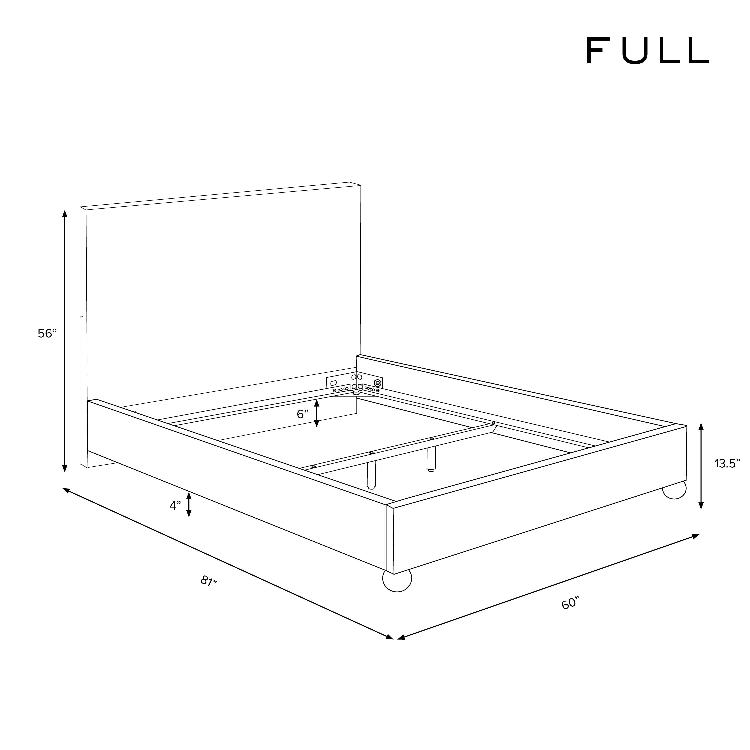 #compatible mattress size_Full
