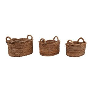 Elowen Set of 3 Brown Baskets