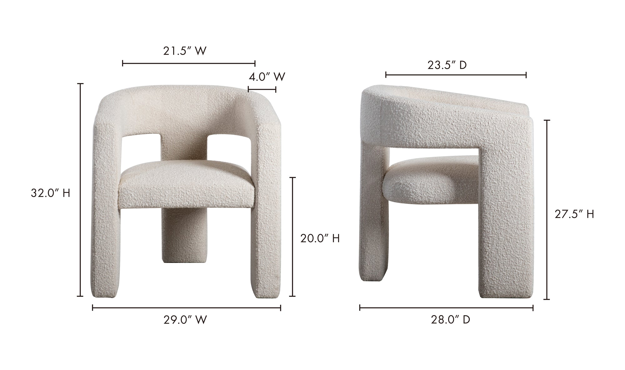 Elo Chair White