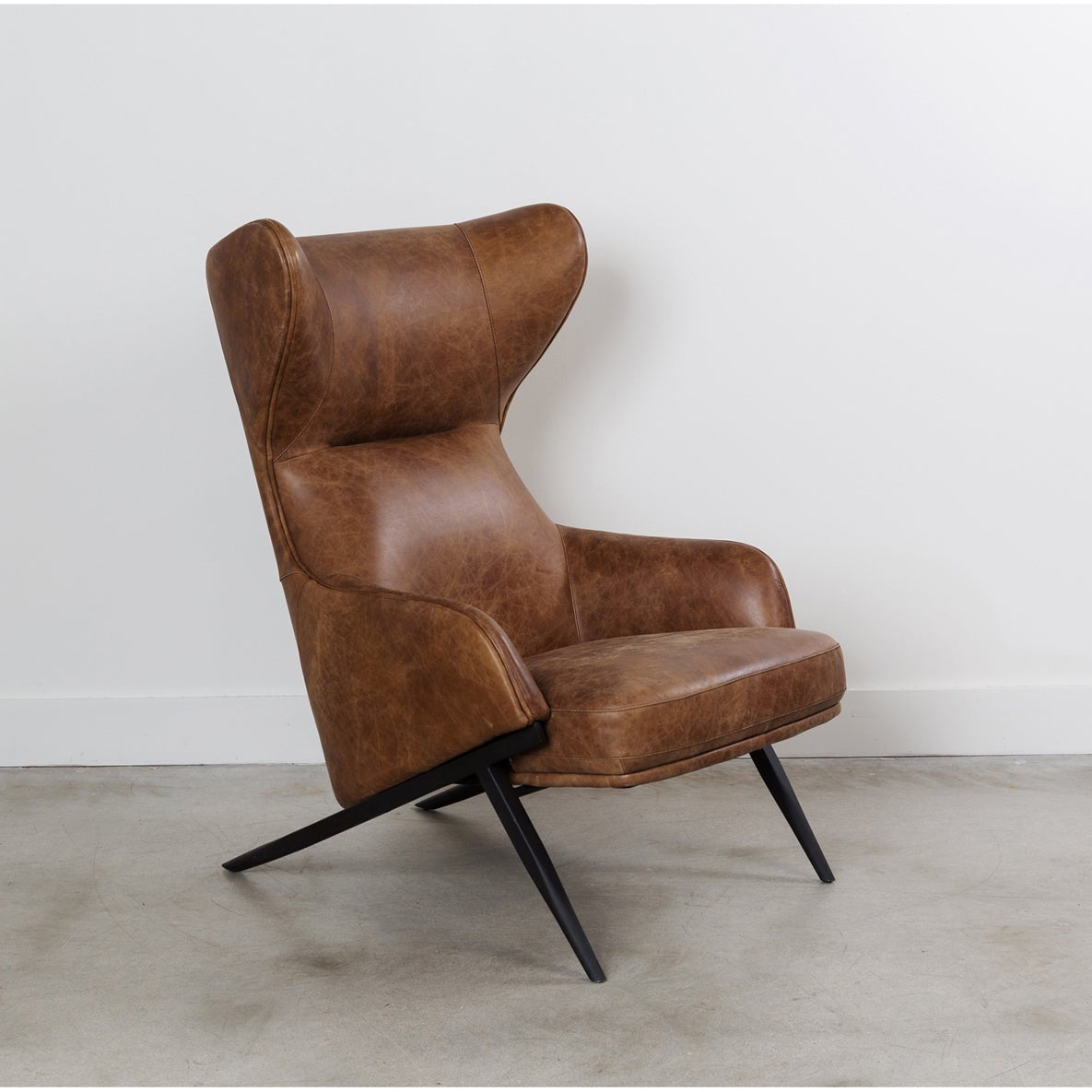 Gunderson Leather Accent Chair