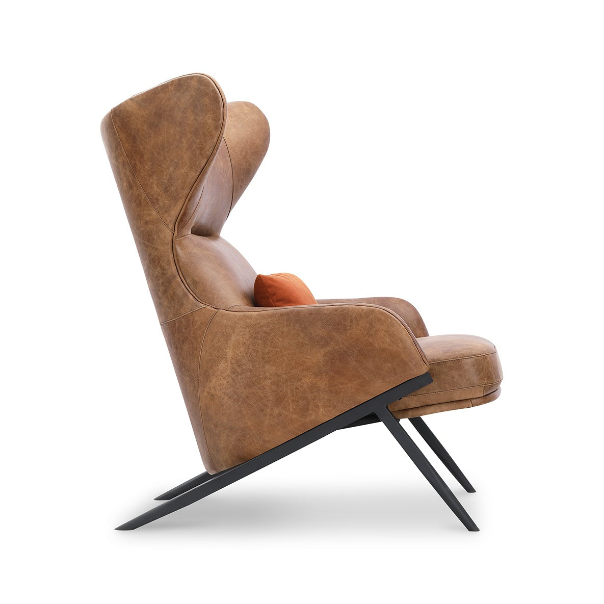Gunderson Leather Accent Chair
