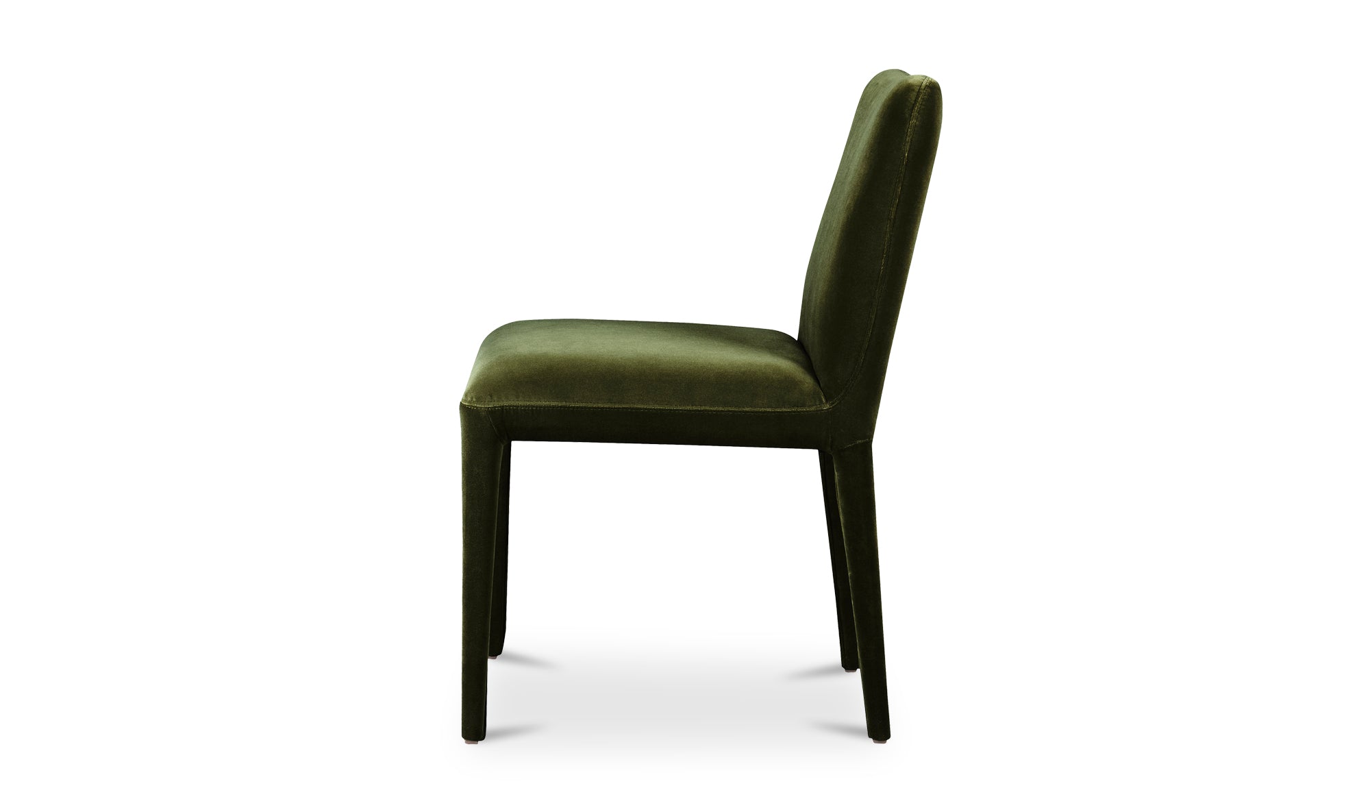 Calla Dining Chair Green Velvet - Set Of Two