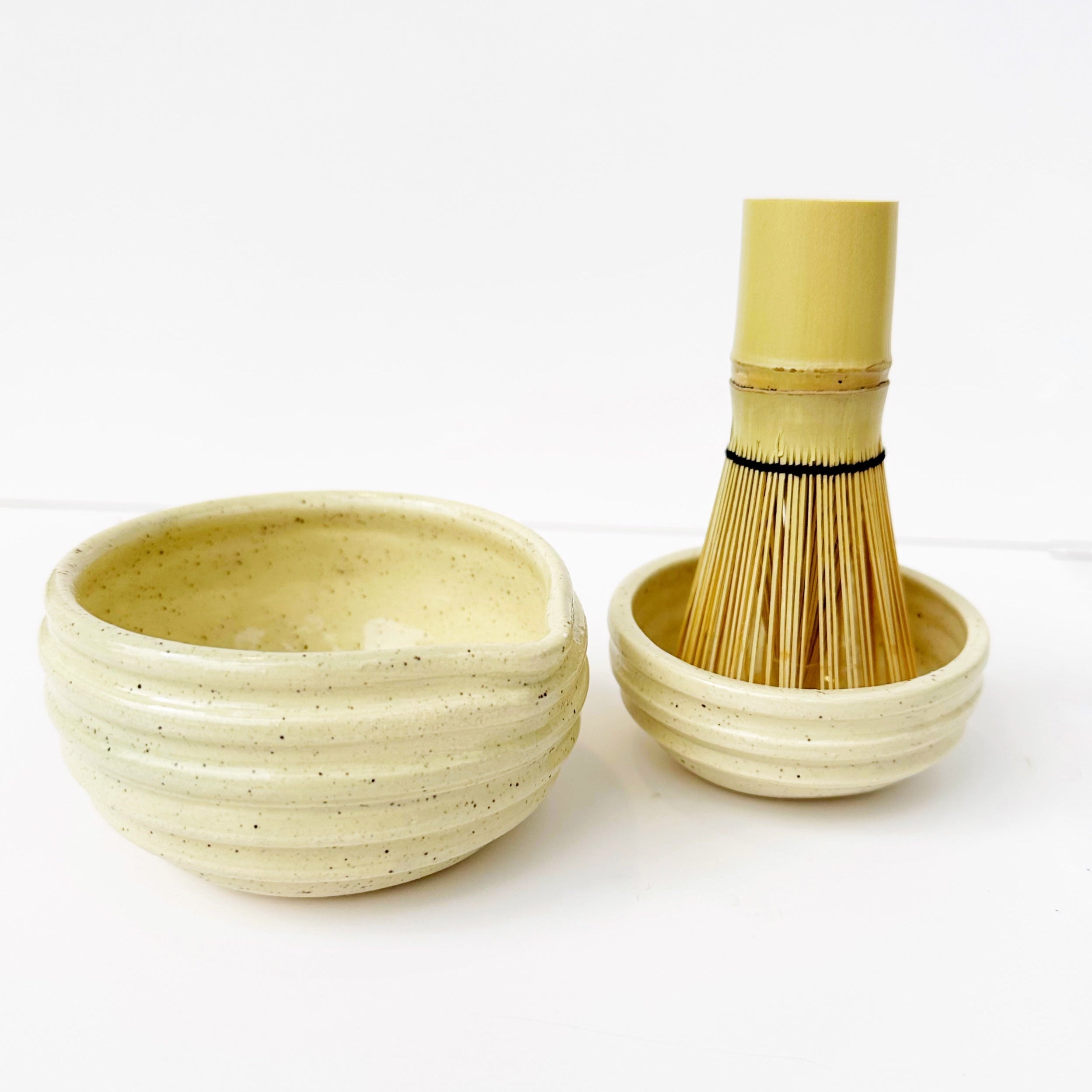 Hunny Matcha Bowl and Mini Bowl