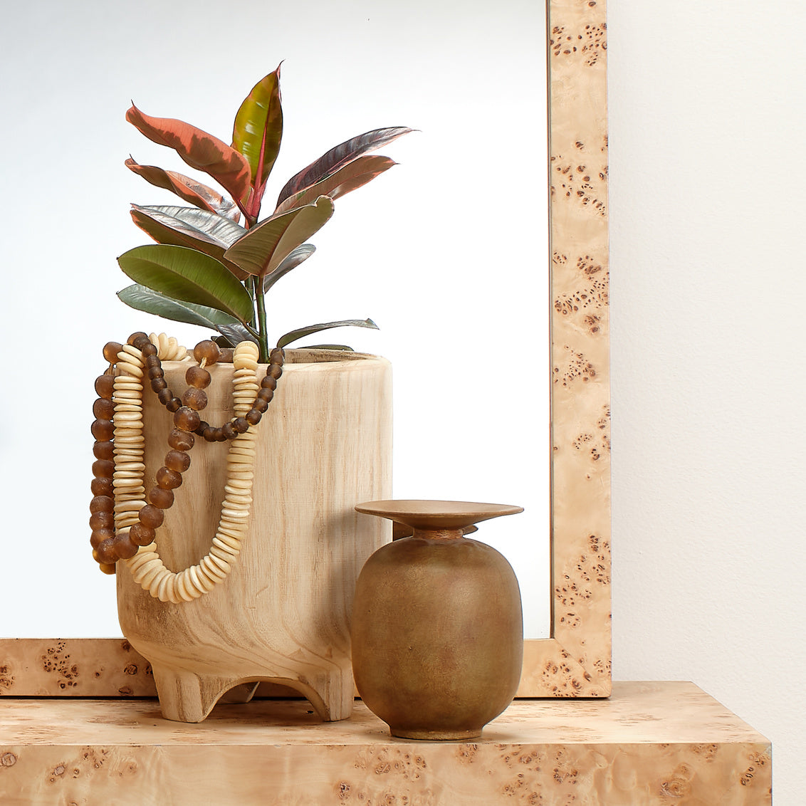 Canyon Wooden Vase