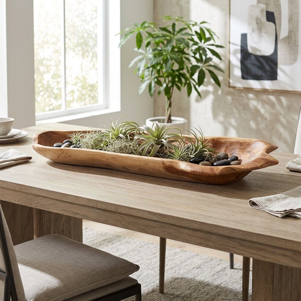 Dorian Wood Long Bowl