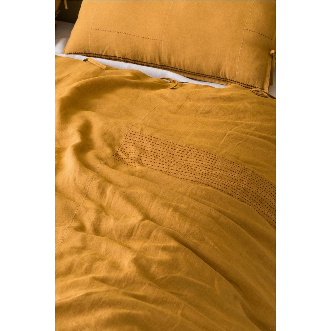 Linen Maize Duvet Cover Set