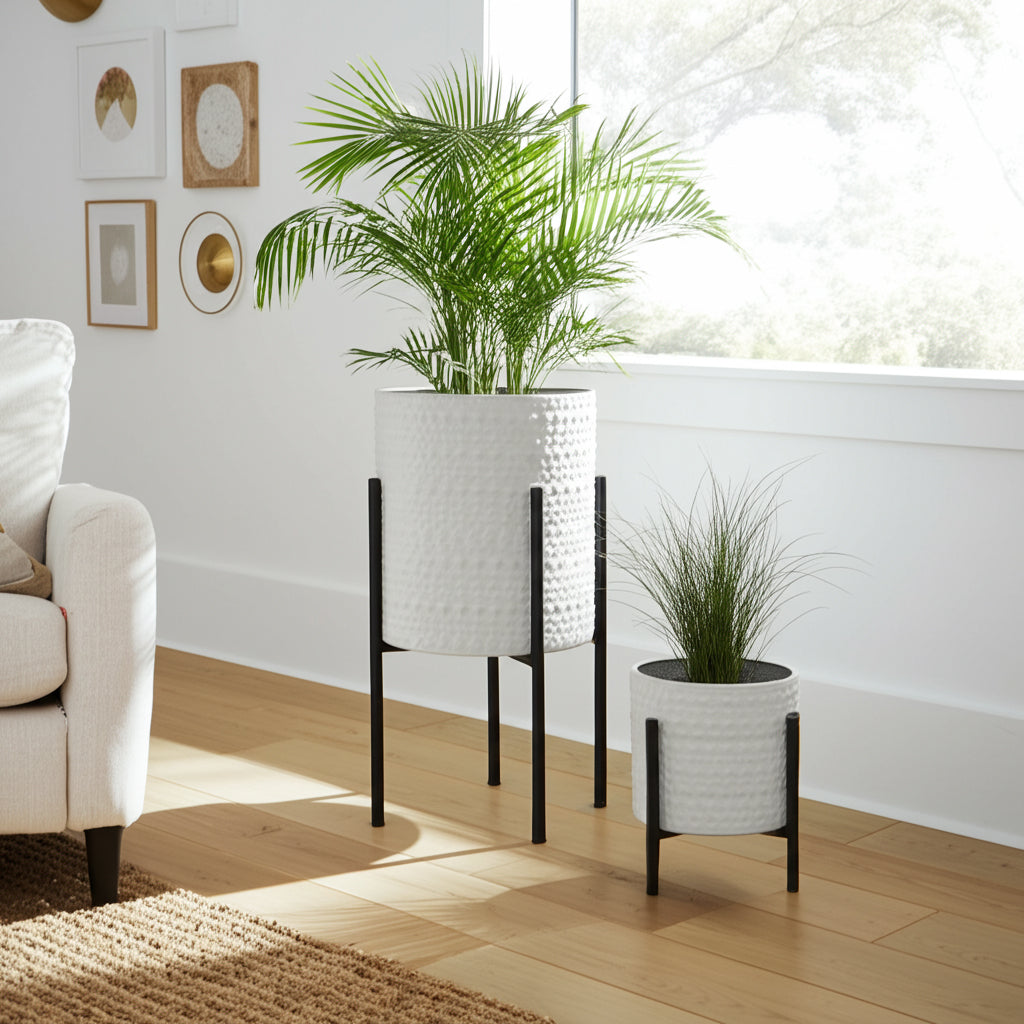 Esmée Metal Planters