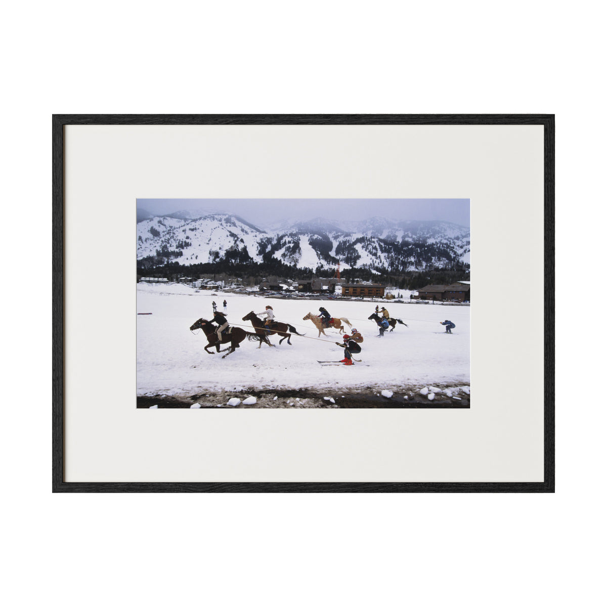Skiing Wyoming Style