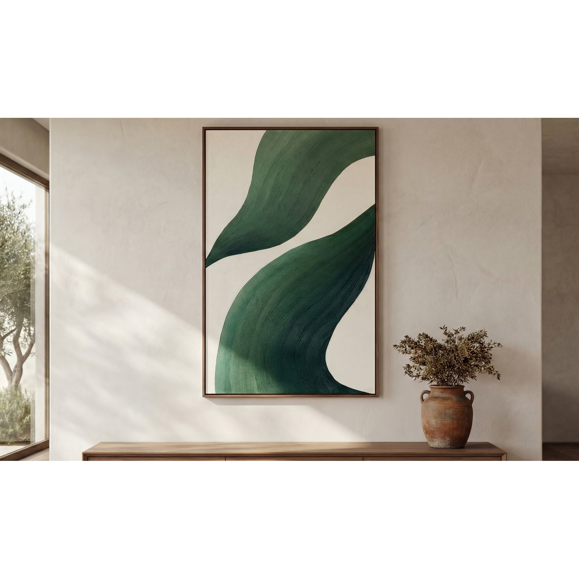 Flow Framed Painting