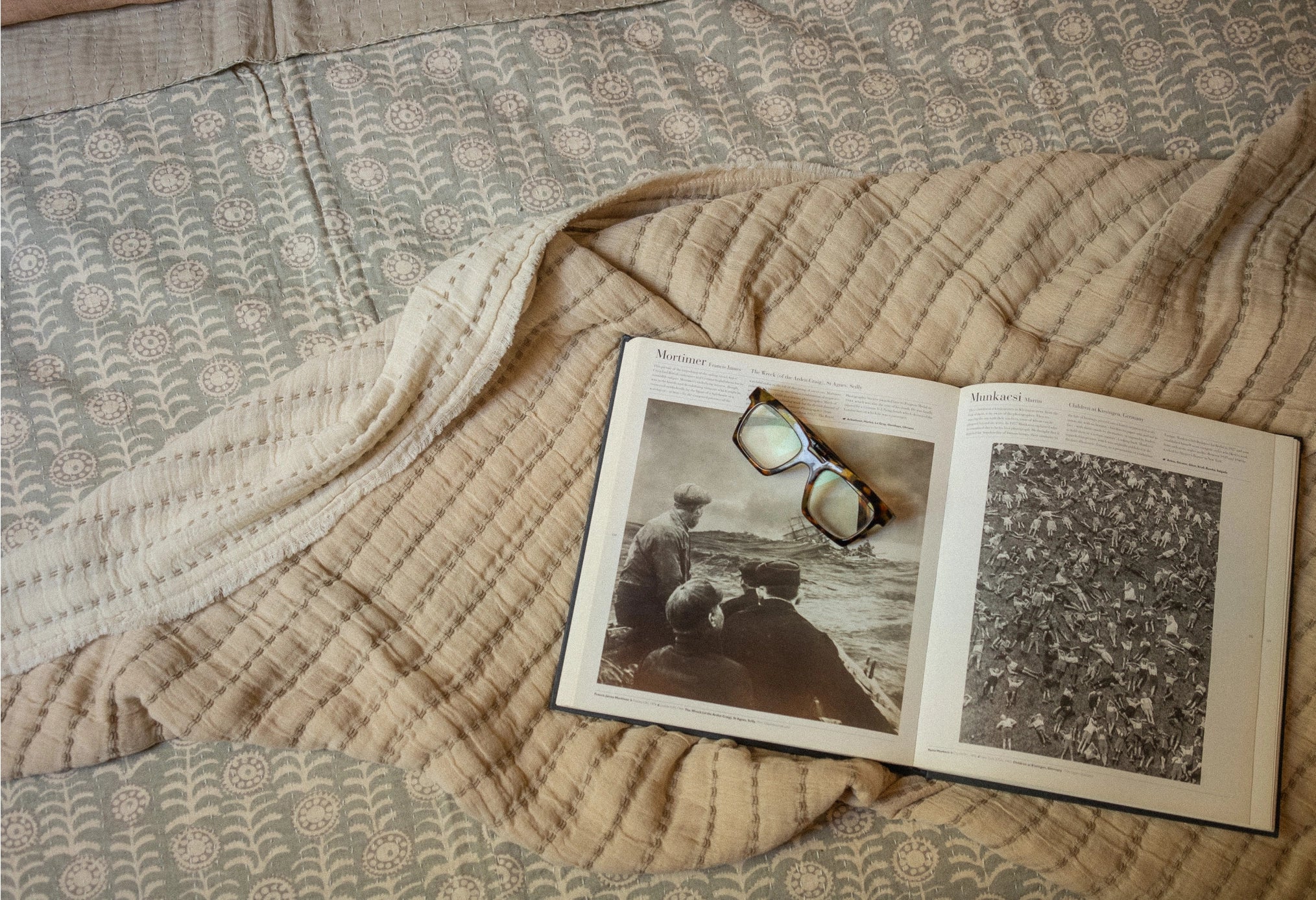 Verbier Double Gauze Bed Blanket