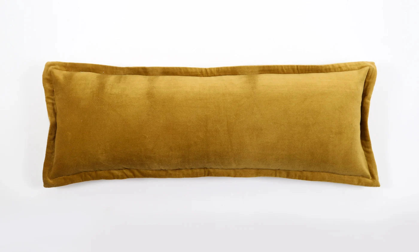 Lennox Velvet Lumbar Pillow
