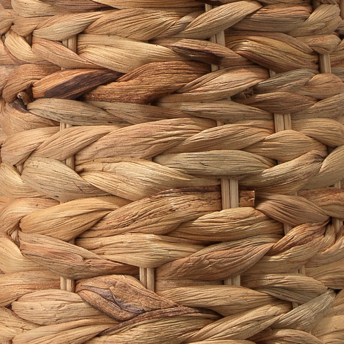 Close-up of a woven brown pattern