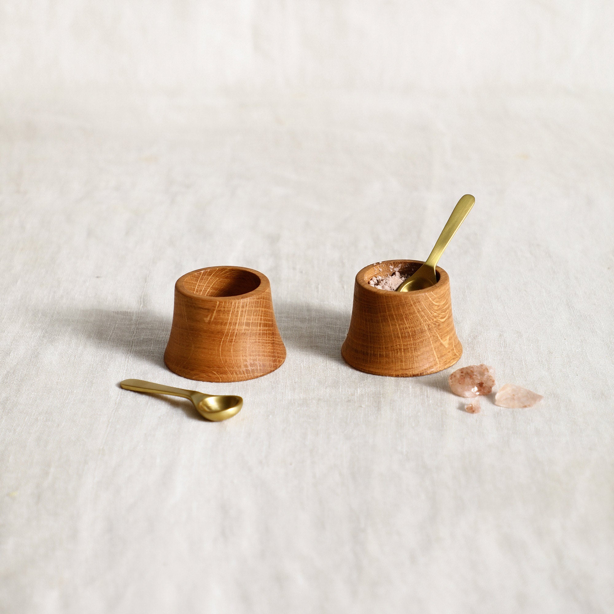 Belfort Pinch Bowls with spoons - Set of 2