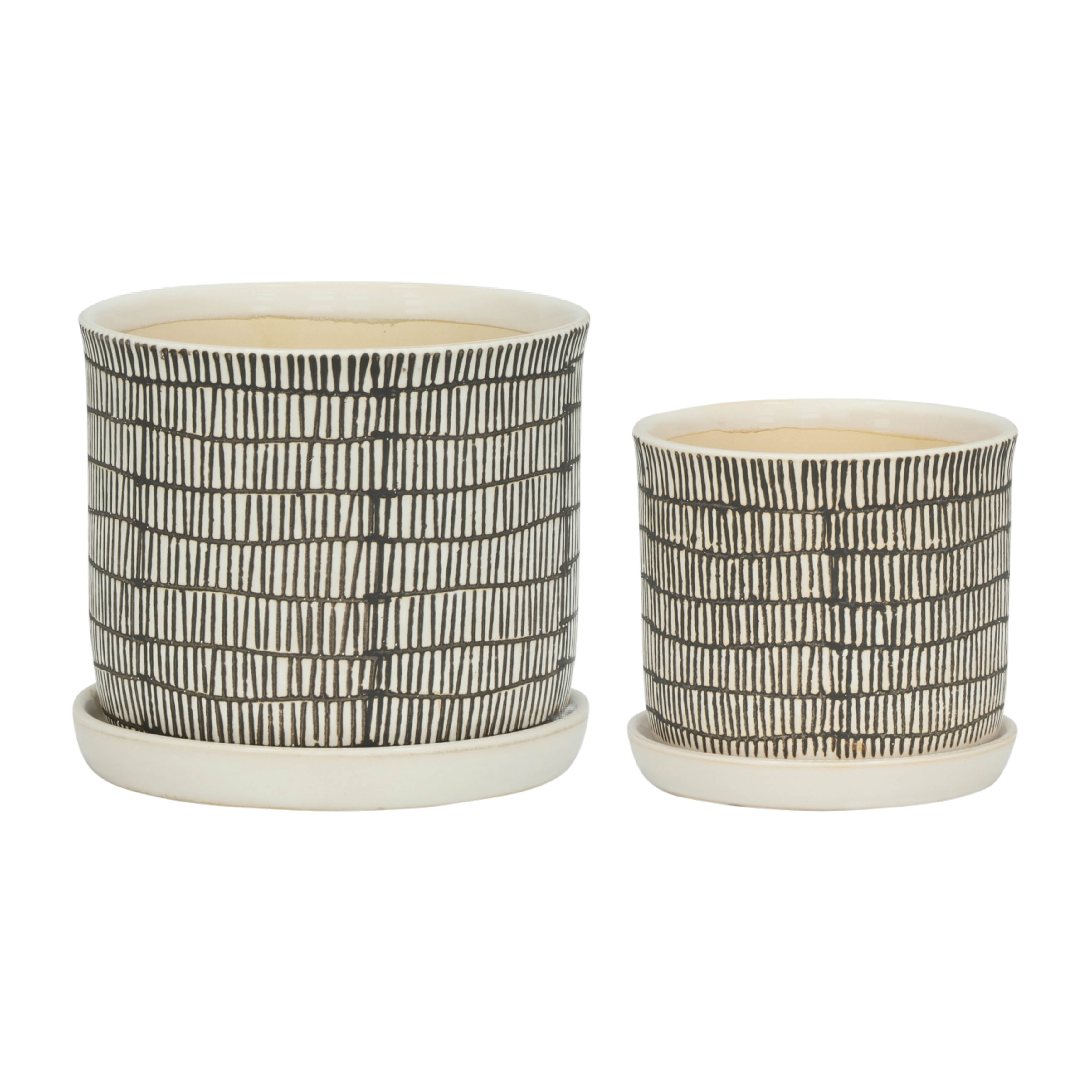 Sorenzo Ceramic Planters - Set of 2