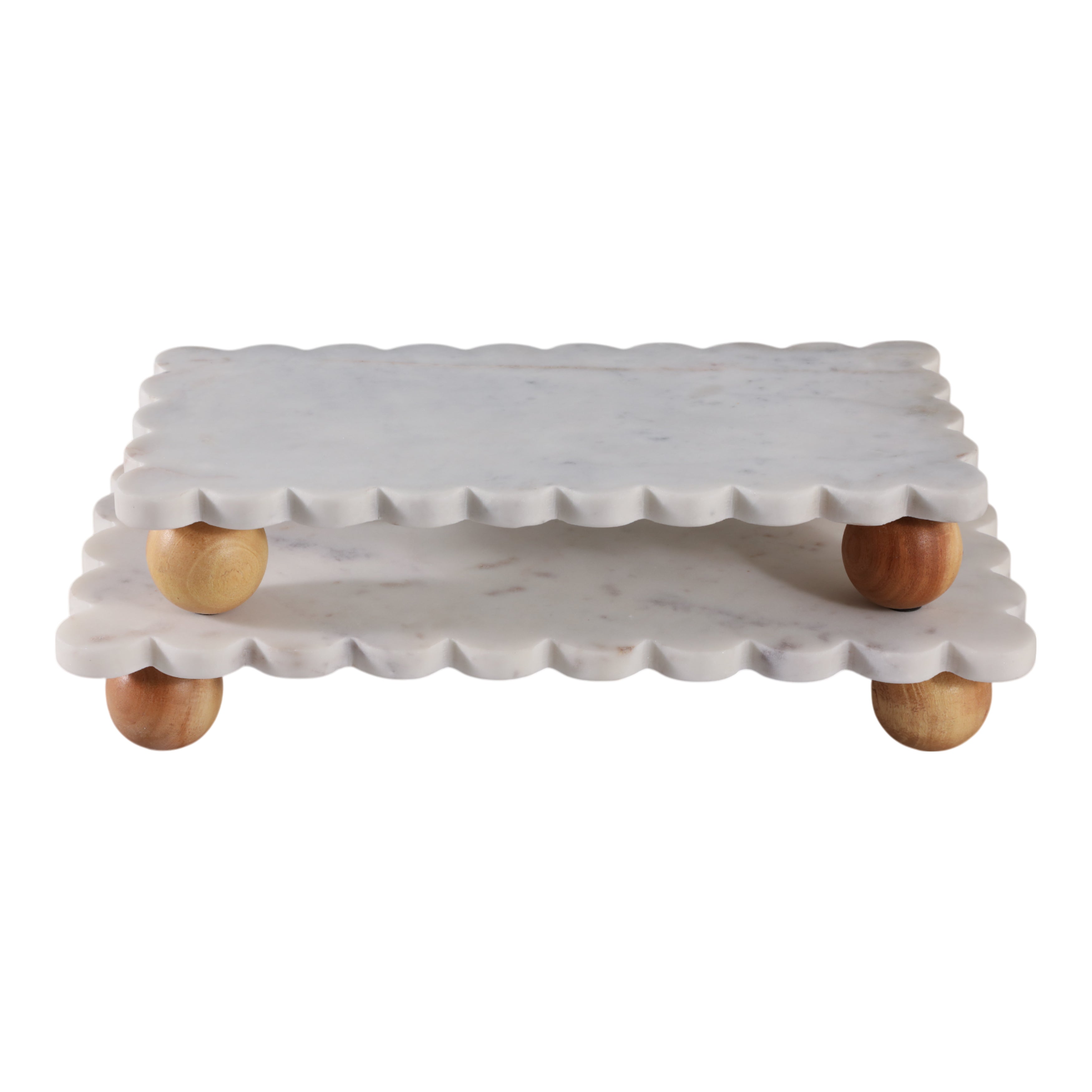 Thessaly Scallop Trays, Set of 2