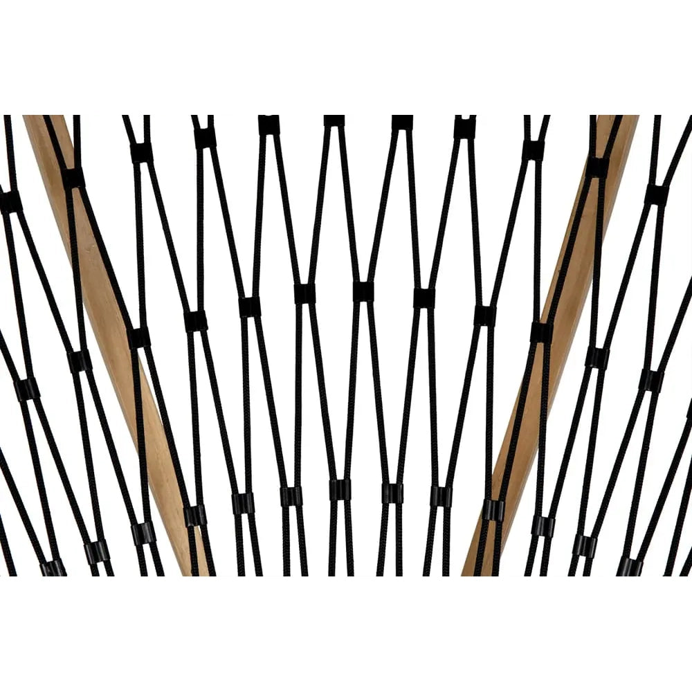 Close up of woven rope