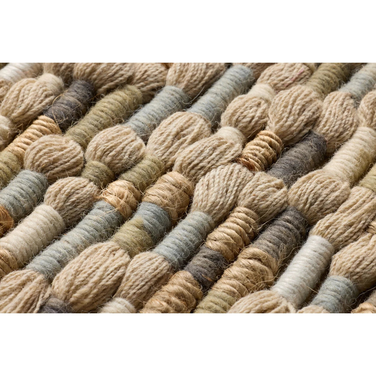 Collection of woven yarn in various neutral colors