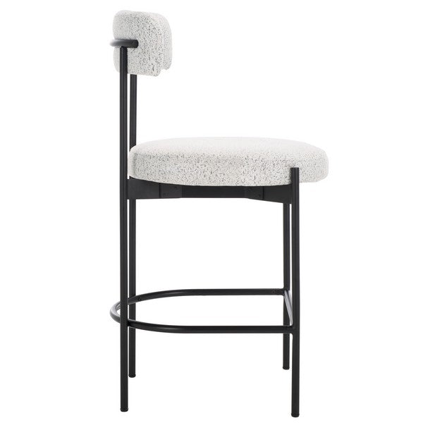 #color_Grey Boucle / Black