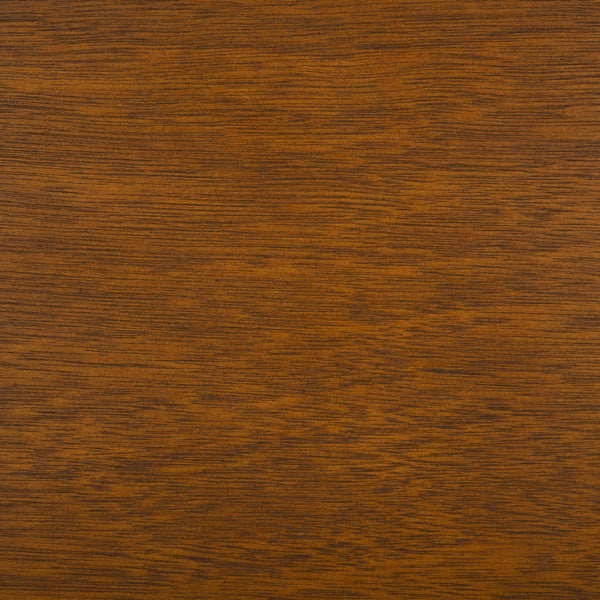 Close-up of a brown wooden swatch with visible grain.