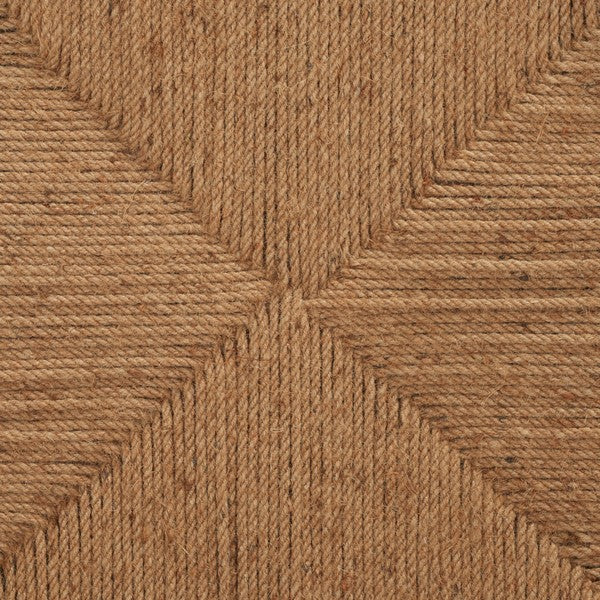 Close-up of brown woven pattern