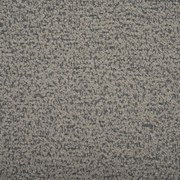 Textured gray patterned fabric swatch